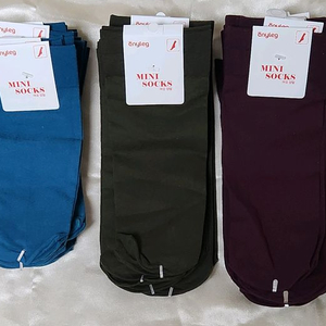애니레그 나일론 컬러 미니 스타킹 양말 이미지