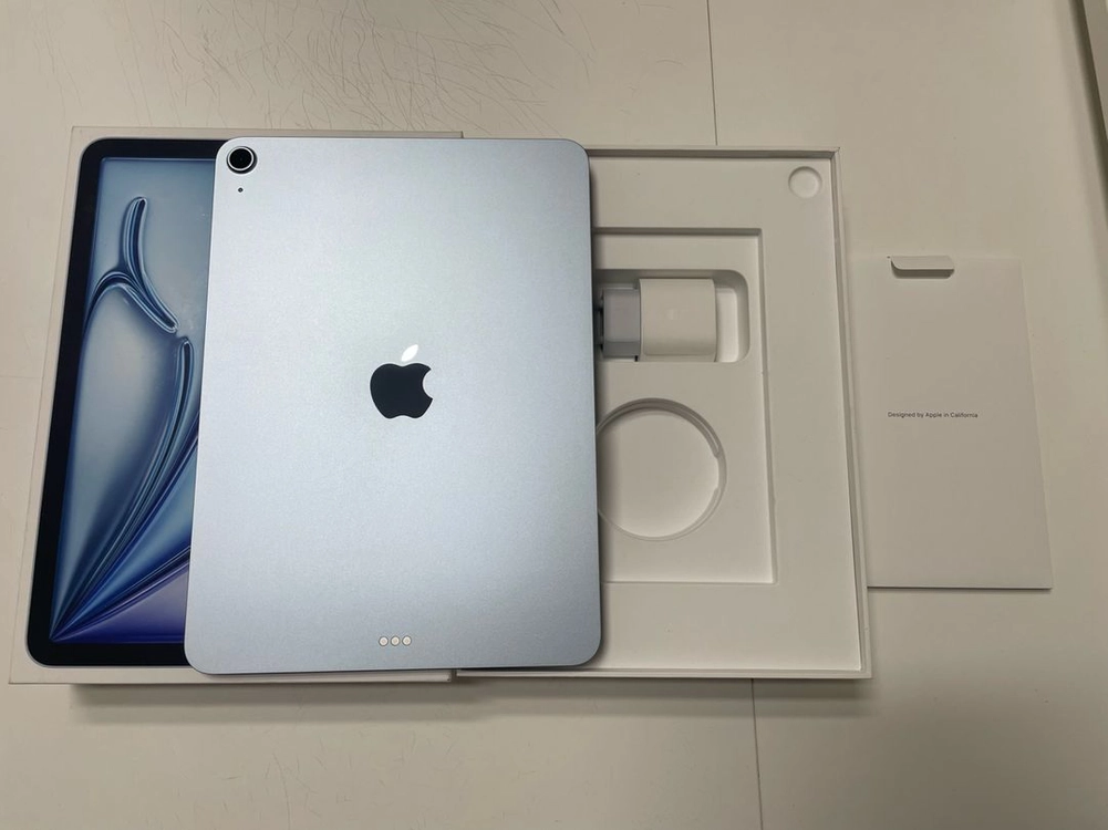 S급 ) 아이패드 에어 M3 11인치 256GB WiFi 블루 이미지
