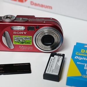소니 SONY 사이버샷 DSC-P8 빈티지 디카 팝니다(신품 베터리포함) 이미지