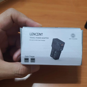 LENCENT PD+QC3.0 20W 고속 충전기 이미지