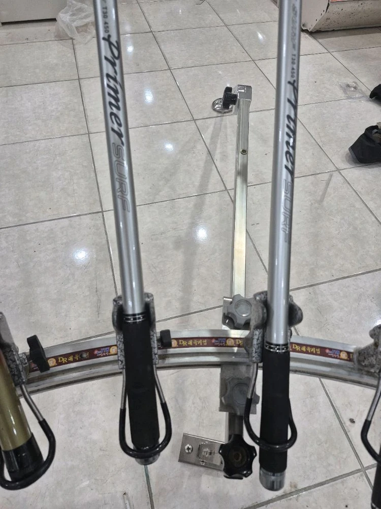 원투 낚시 풀세트 수퍼캐스트 투 파트너서프 마이티2 마탄자릴 시마노릴 대륙 받침틀 10단 풀셋 이미지