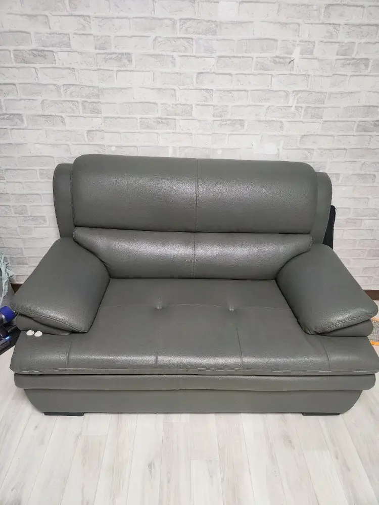 그레이 2인 쇼파 이미지
