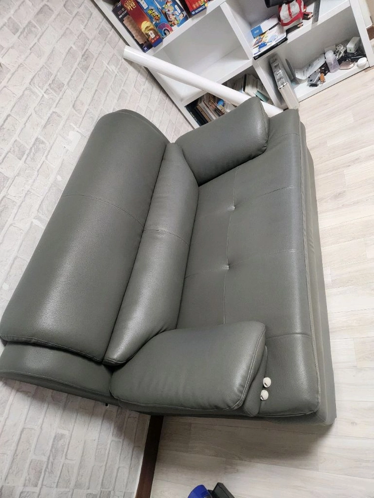 그레이 2인 쇼파 이미지