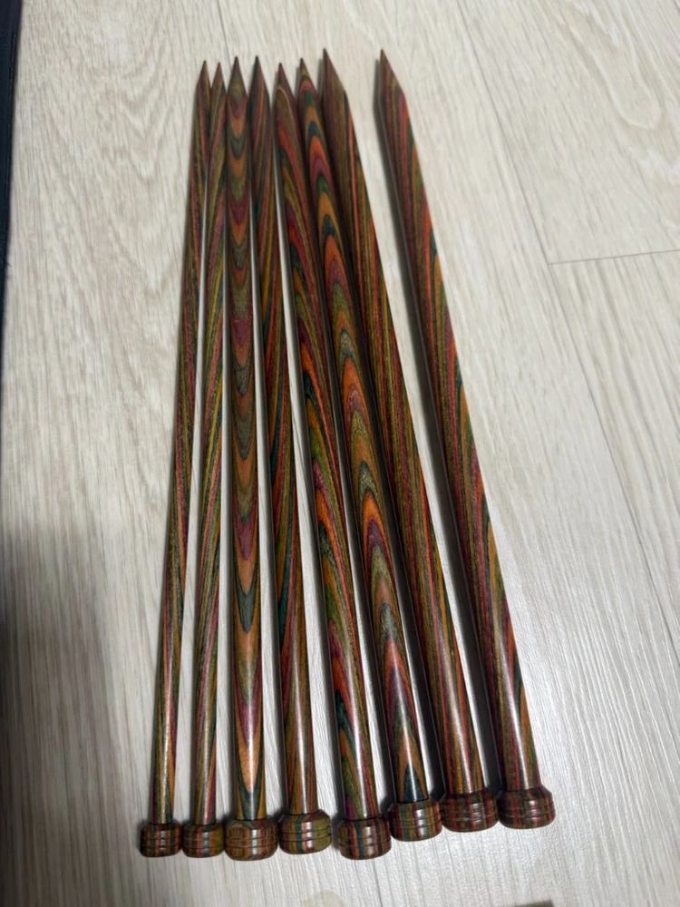 니트프로 심포니 뜨개 우드 막대 막힘 대바늘 세트 이미지