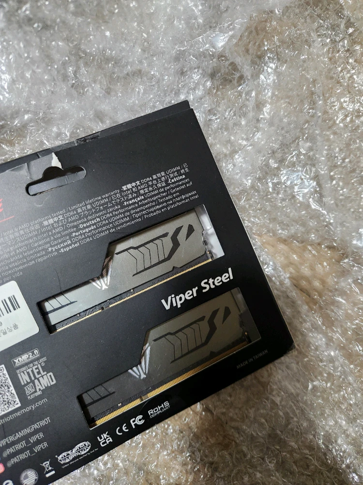 PATRIOT DDR4-3600 CL18 VIPER STEEL 16x2 (32) 이미지