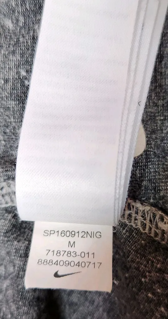 nike 나이키 멜란지 그레이 빅로고 레깅스 M 이미지