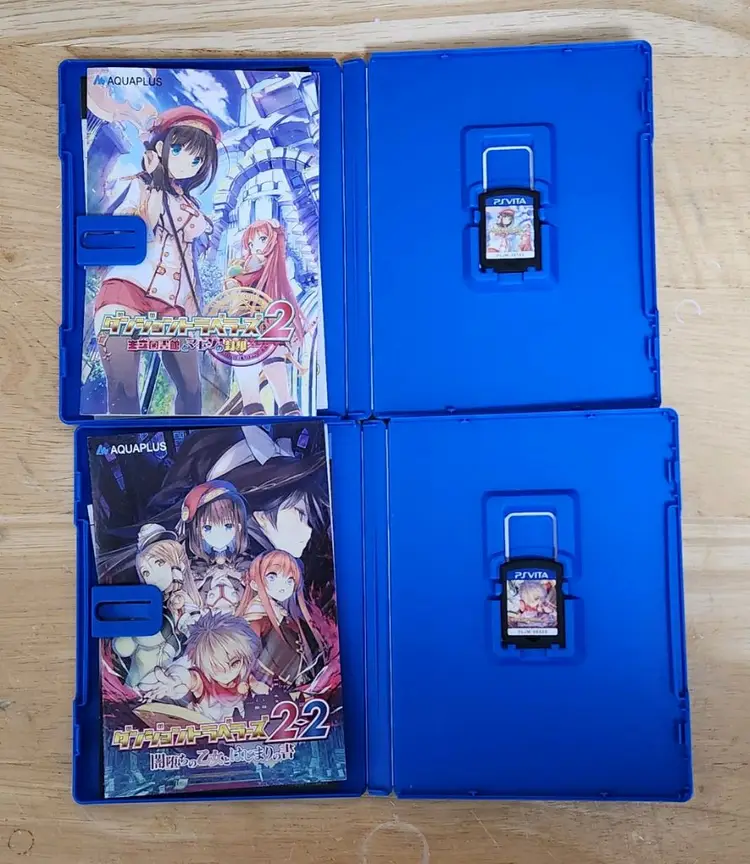 PSVITA 던전트래블러즈 2 / 2-2 일괄 이미지