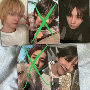 보넥도 쇼케이스 역조공 포카 양도 이미지