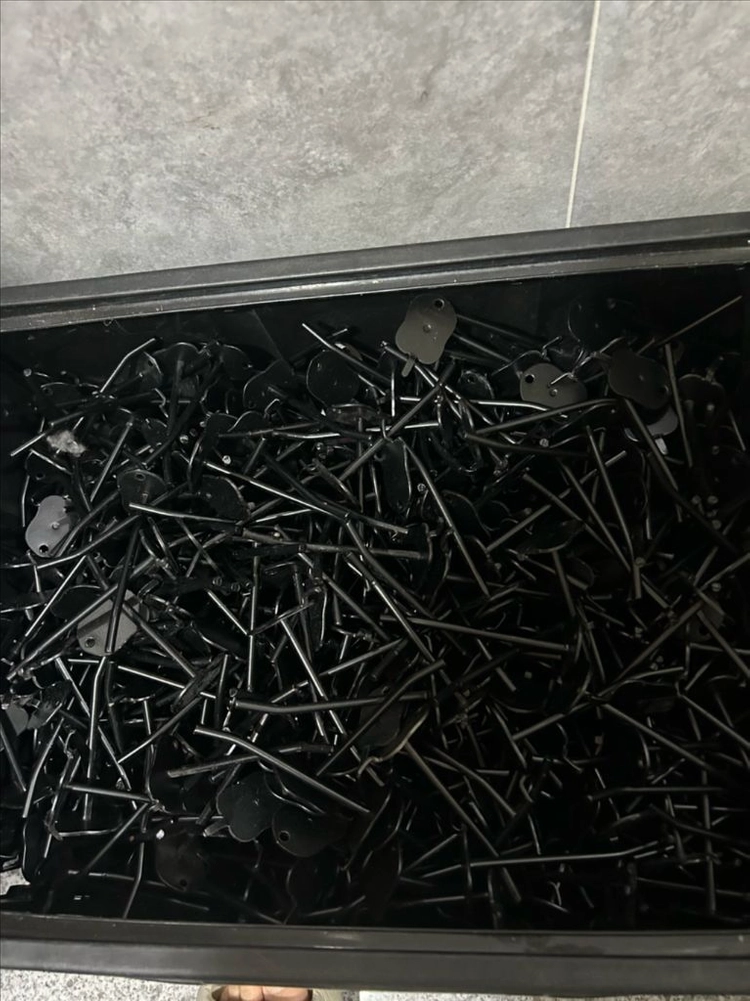 타공판후크 타공판걸이 타공보드 타공후크 악세사리진열타공판후크타공판걸이 타공판 후크 팝니다 이미지