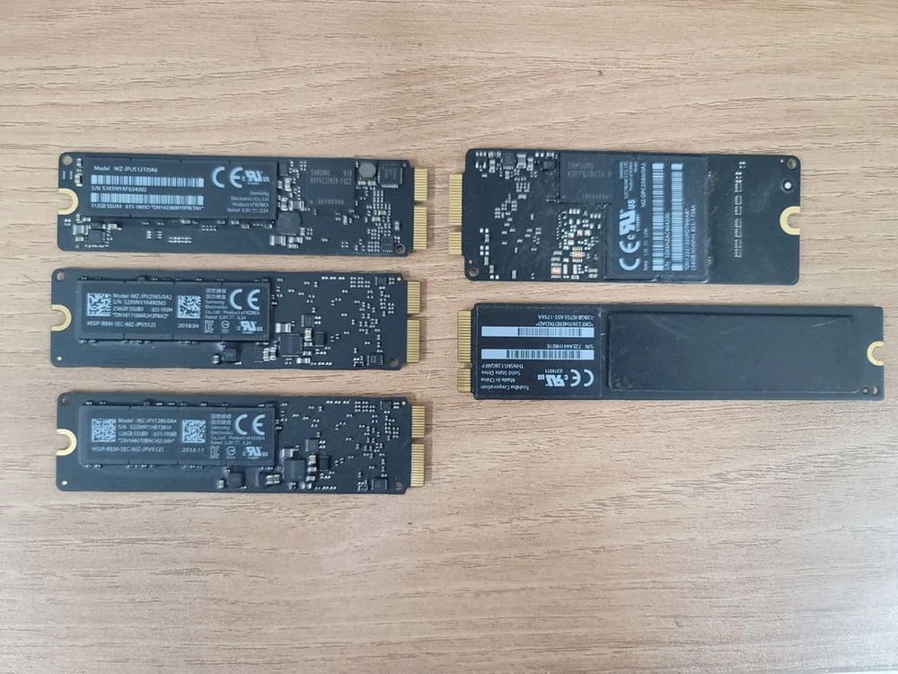 애플 2010~2017 맥북프로 맥북에어 아이맥 맥미니 등에 사용되는 SSD 128G 256G 512G - 안심되는 중고거래