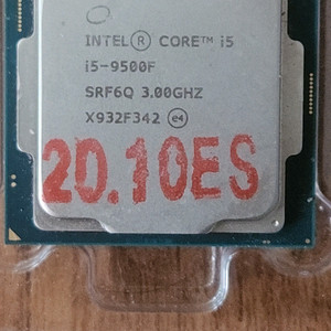 인텔 cpu i5 9500f (외형하자) 이미지