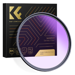K&F Concept NANO-X 내츄럴 라이트 야경 필터 (새상품) 8K AGC Glass (52mm-82mm) 이미지