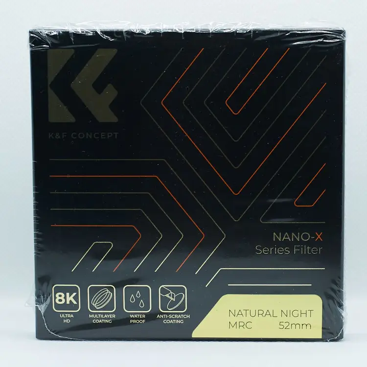 K&F Concept NANO-X 내츄럴 라이트 야경 필터 (새상품) 8K AGC Glass (52mm-82mm) 이미지