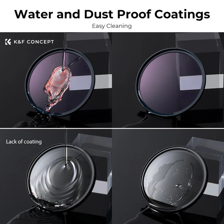 K&F Concept NANO-X 내츄럴 라이트 야경 필터 (새상품) 8K AGC Glass (52mm-82mm) 이미지