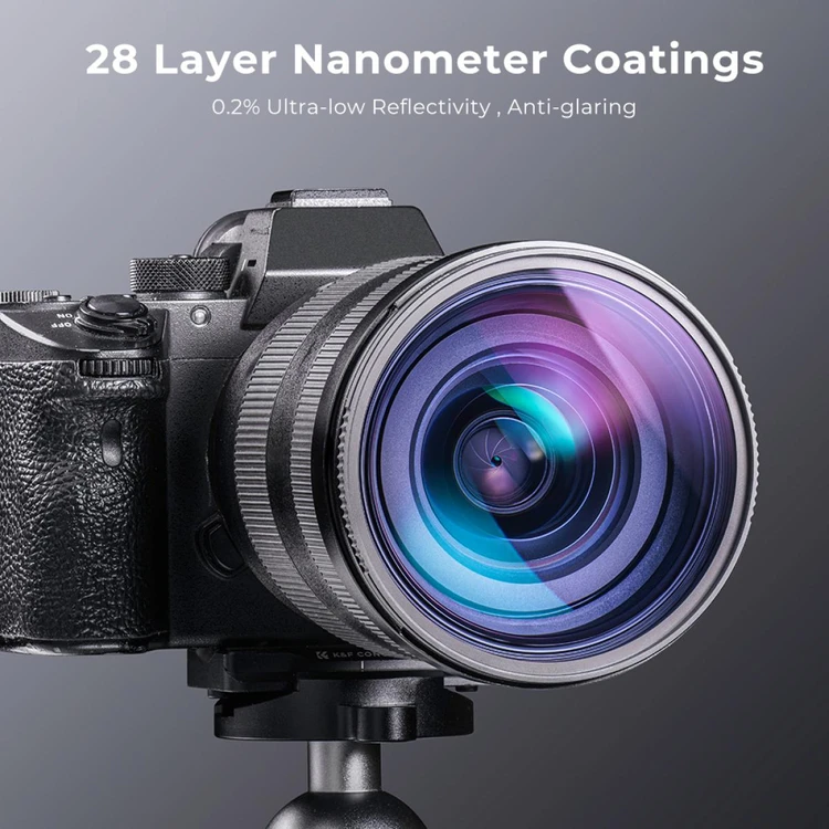K&F Concept NANO-X 내츄럴 라이트 야경 필터 (새상품) 8K AGC Glass (52mm-82mm) 이미지