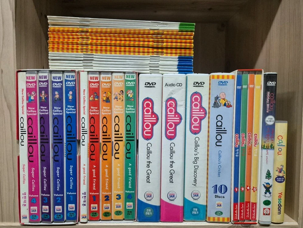 까이유, 위씽투게더,립플로그, 도라익스플로러 ,맥스앤루비 dvd+cd 일괄 택포 이미지