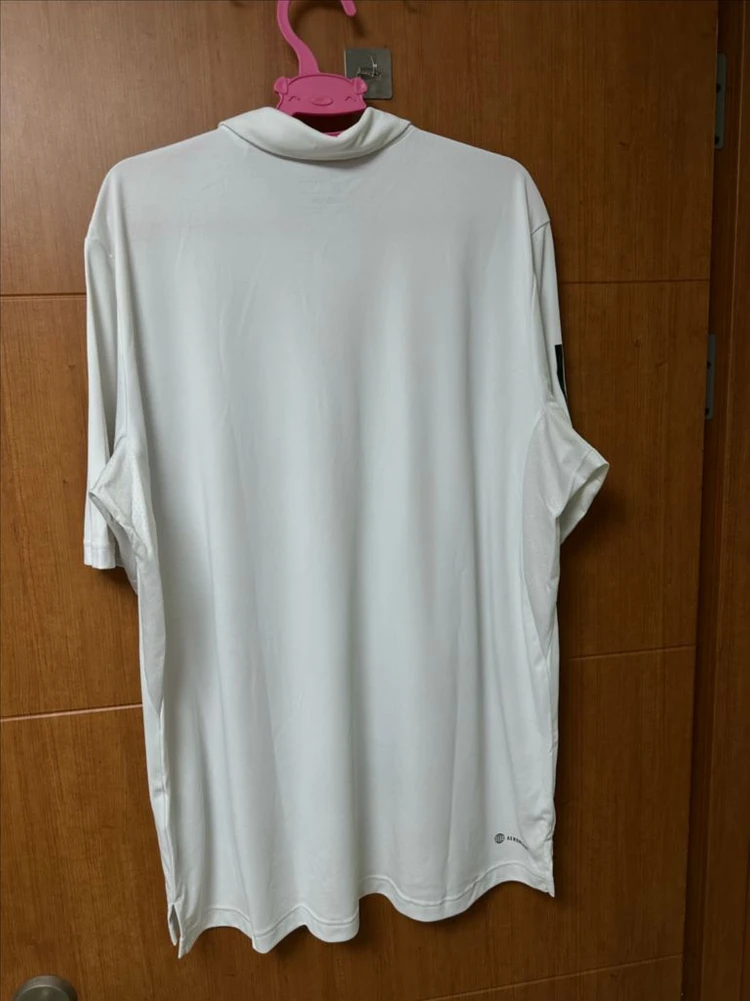 [3XL] 아디다스 클럽 3S 테니스 폴로 셔츠 카라티 화이트 이미지