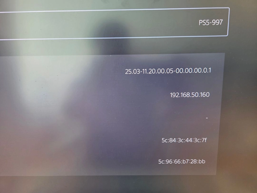 PS5 디스크 + 루아 시디 이미지