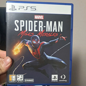 PS5 스파이더맨 마일즈 모랄레스 이미지
