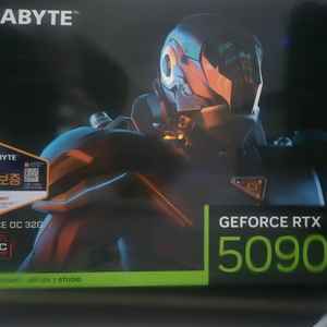 미개봉 기가바이트 RTX 5090 윈드포스 OC 32G 팝니다. 이미지