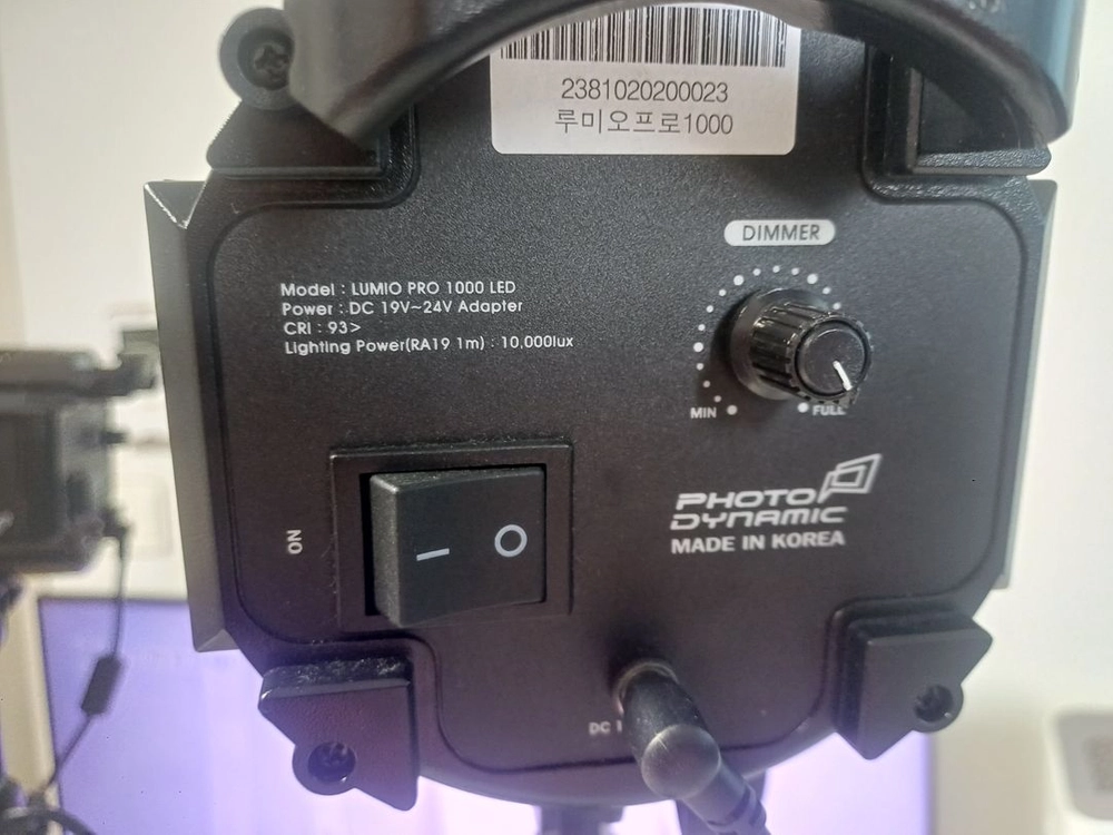 RUMIO PRO 1000 LED 루미오 프로 조명+리플렉터+스탠드+전원어뎁터+소프트박스(2세트) 이미지