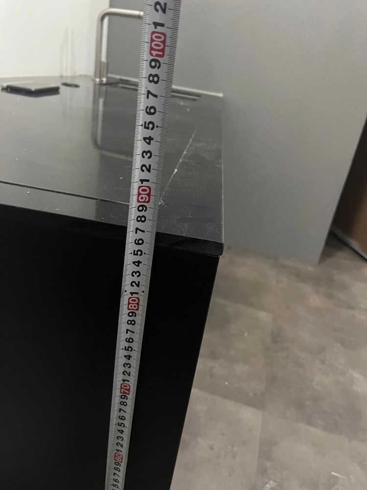 블랙 싱크대 가로2000*세로705*높이870 팝니다. 이미지