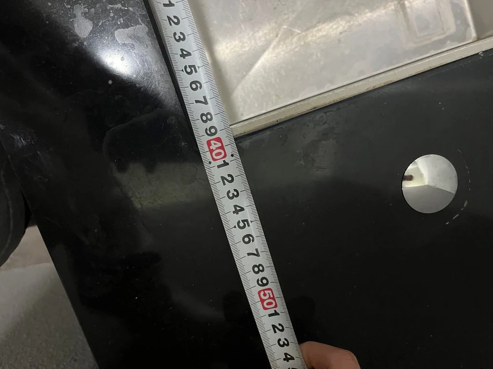 블랙 싱크대 가로2000*세로705*높이870 팝니다. 이미지