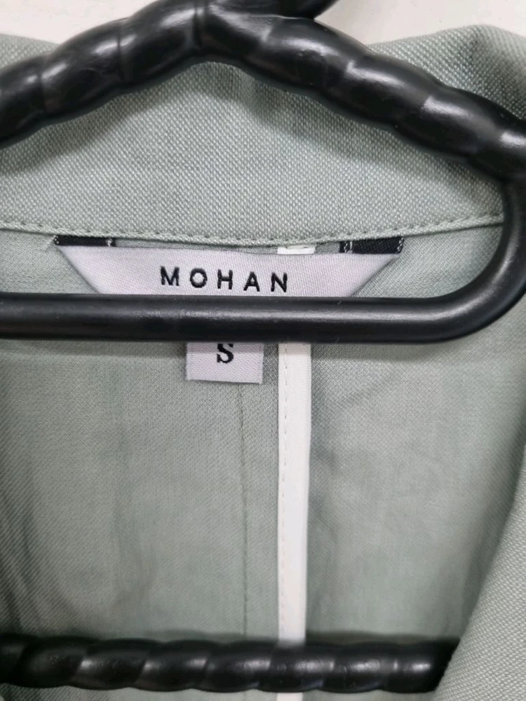MOHAN 민트색 셔츠 원피스 S 이미지