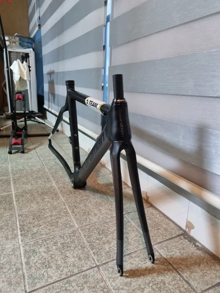 영국 보드만 팀 에디션 트랙 카본 픽시 자전거 프레임셋 이미지