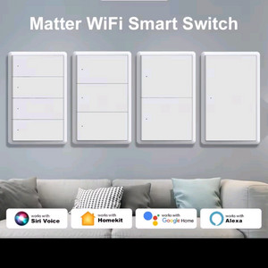 Matter WiFi 스마트 스위치 1구 10개 3구 8개 일괄 판매 이미지
