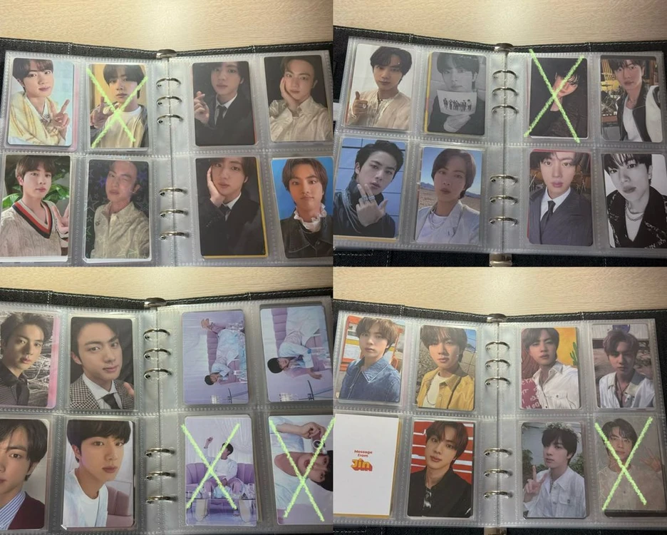 BTS JIN 석진 앨범 일본 dvd 메모리즈 해피 포토카드 포카 이미지