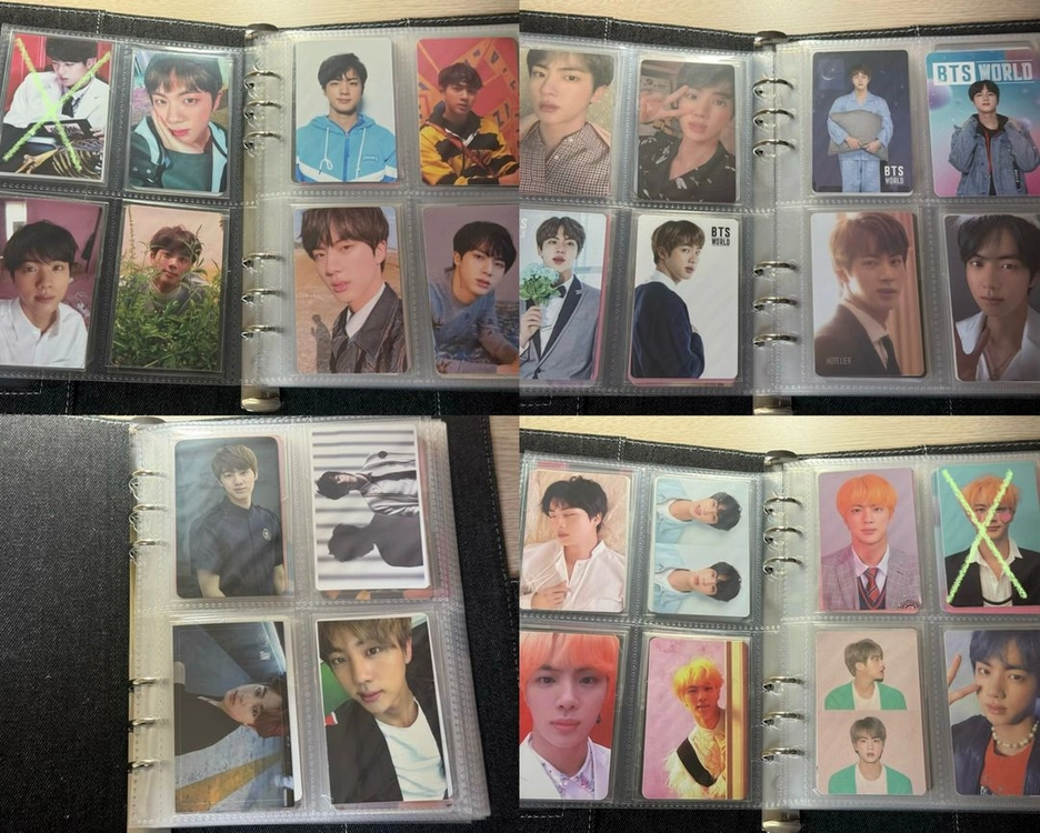 BTS JIN 석진 앨범 일본 dvd 메모리즈 해피 포토카드 포카 이미지