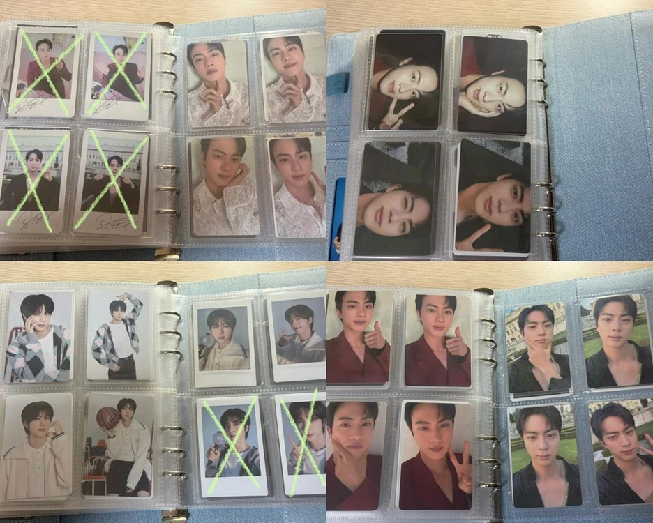 BTS JIN 석진 앨범 일본 dvd 메모리즈 해피 포토카드 포카 이미지