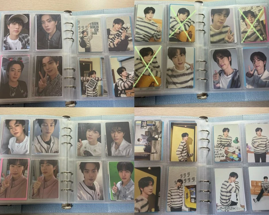 BTS JIN 석진 앨범 일본 dvd 메모리즈 해피 포토카드 포카 이미지