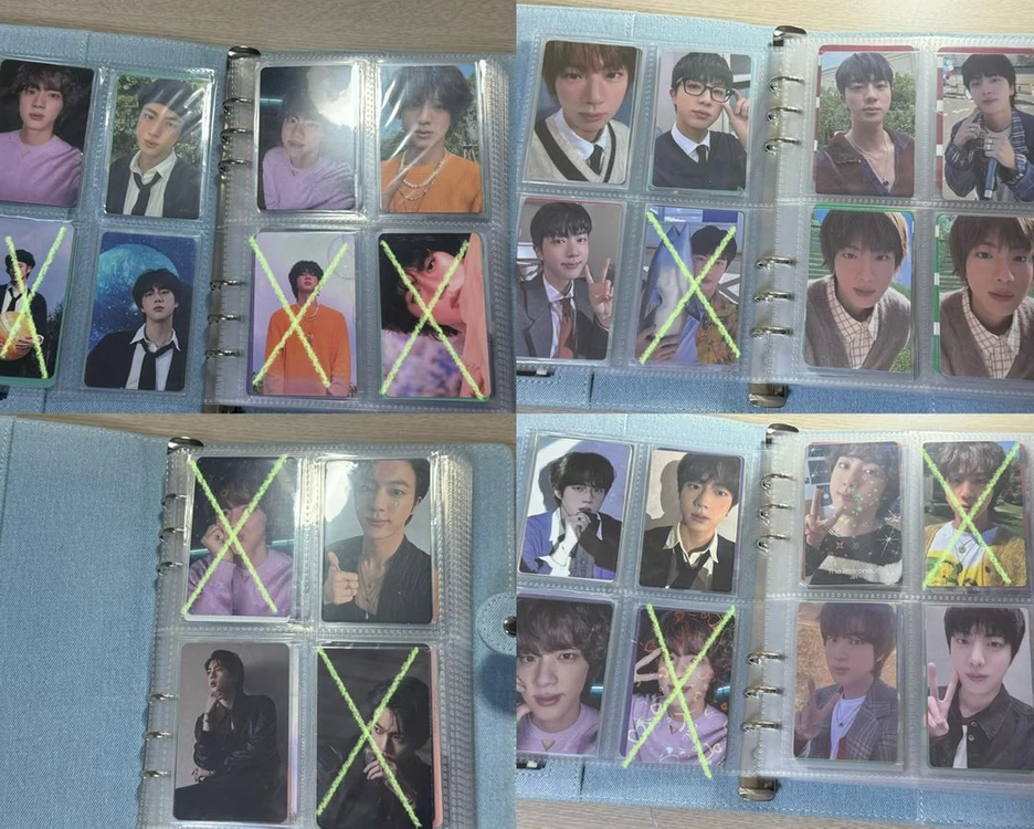 BTS JIN 석진 앨범 일본 dvd 메모리즈 해피 포토카드 포카 이미지