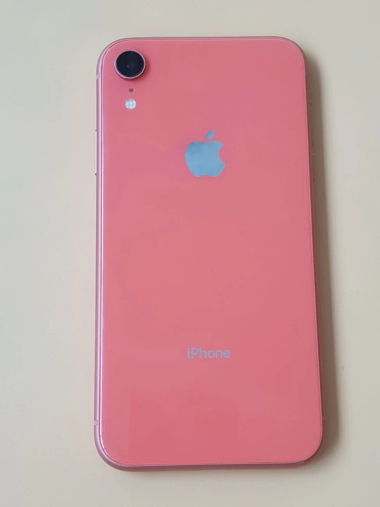 아이폰XR 128G 코랄(A2105) 효율100% 무잔상 판매합니다 이미지