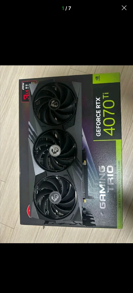 [S급] 7800X3D + RTX 4070 Ti 하이엔드 게이밍 PC 본체 판매합니다 이미지