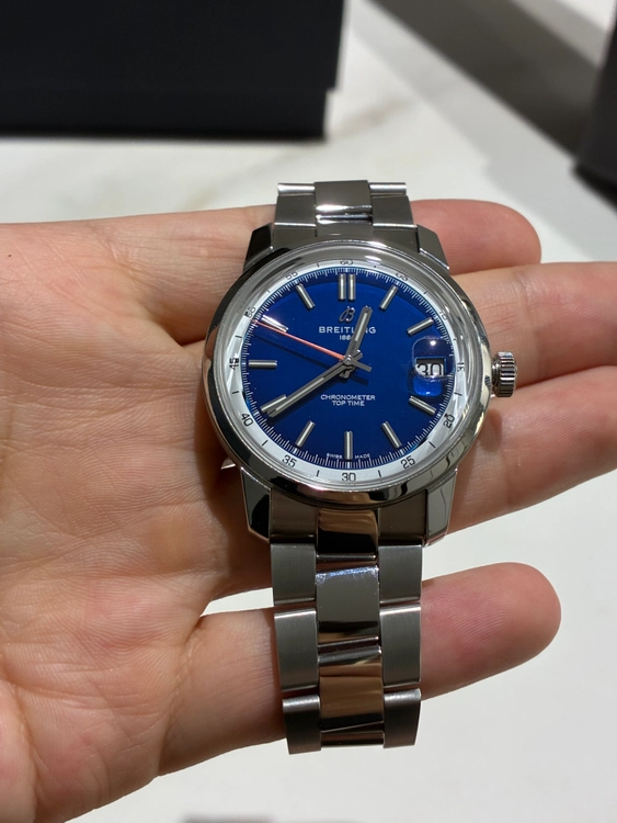 브라이틀링 탑타임 B31 38mm 청판 이미지