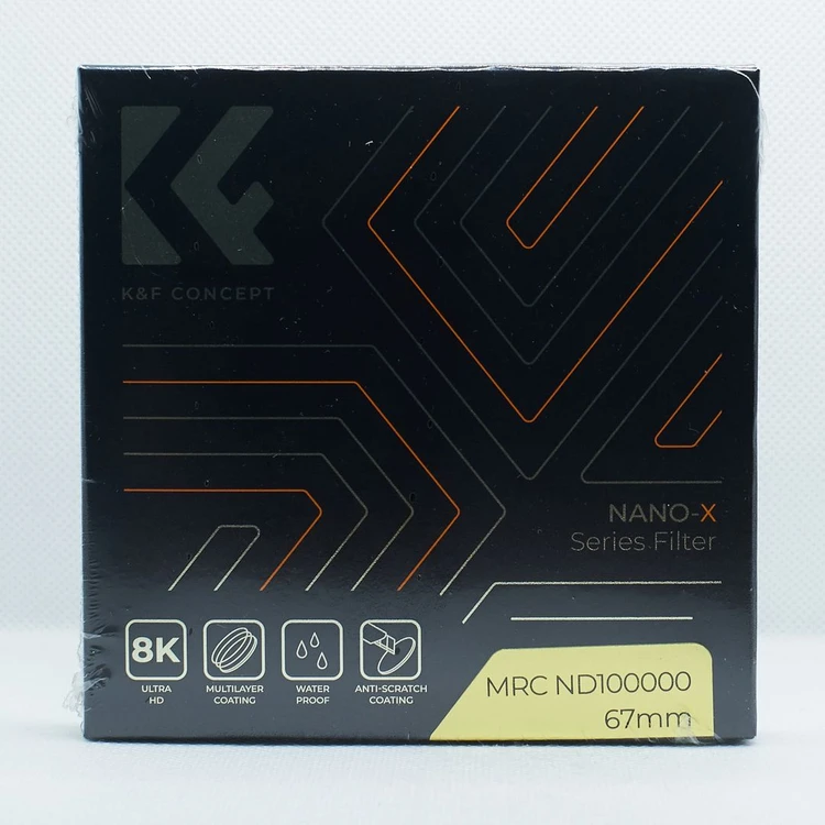 K&F NANO-X ND100000 (5.0) 태양촬영 필터 (새상품) AGC Glass (67mm-95mm) 이미지