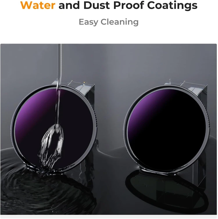 K&F NANO-X ND100000 (5.0) 태양촬영 필터 (새상품) AGC Glass (67mm-95mm) 이미지