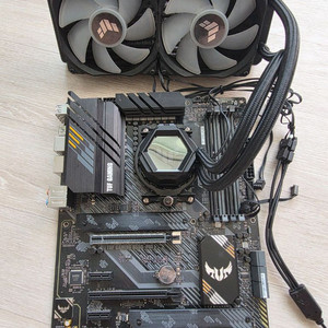 라이젠9 5950x +Tuf b550 plus + Tuf 수냉 세트 이미지