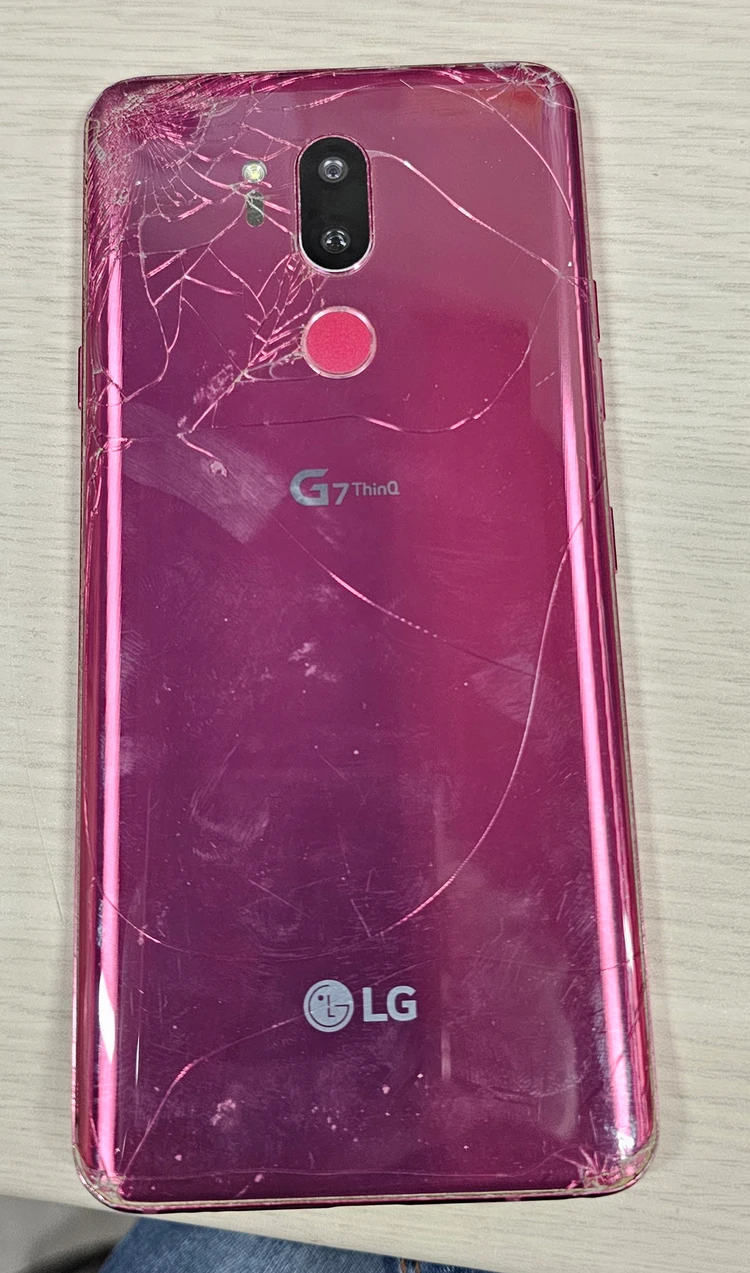 LG 스마트폰 G7 Thinq Pink색상 팝니다. 이미지