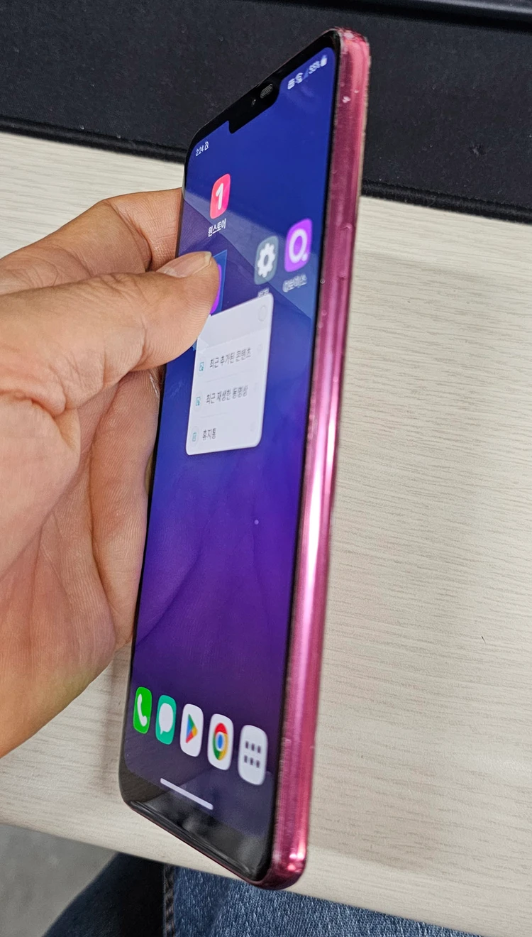 LG 스마트폰 G7 Thinq Pink색상 팝니다. 이미지