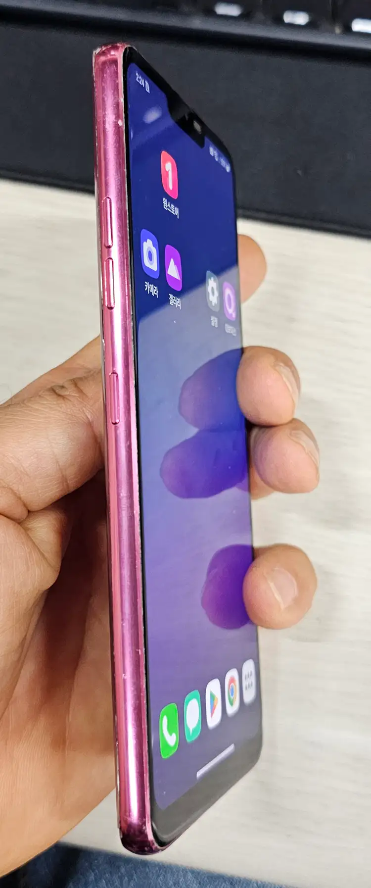 LG 스마트폰 G7 Thinq Pink색상 팝니다. 이미지