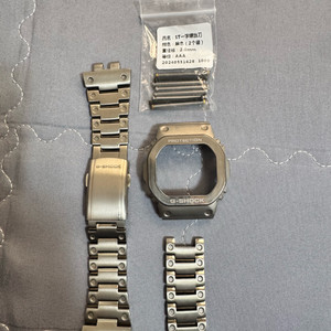 지샥 gmw b5000 커스텀키트 티타늄 이미지