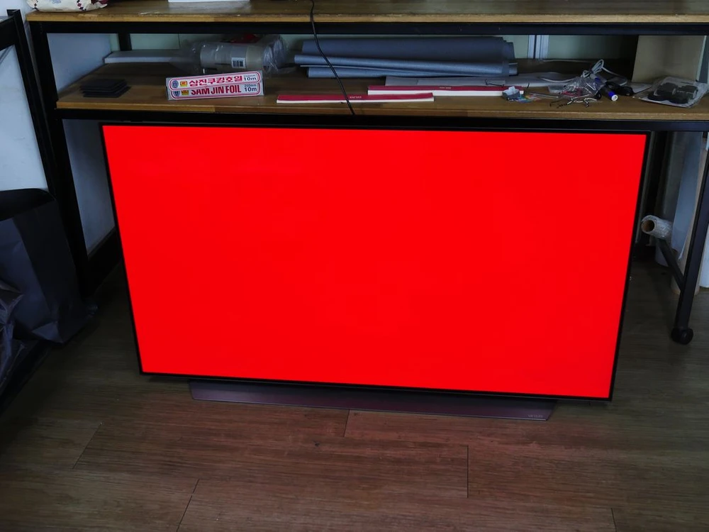 엘지 55인치 올레드 TV 스탠드형 OLED55CXFNA 이미지