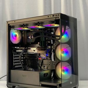 고사양 RTX5060Ti 16G 장착! 인기 조립식 게이밍 컴퓨터 데스크탑 이미지