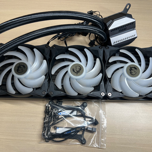 MSI MAG 코어리퀴드 M360 박격포 cpu 수냉쿨러 이미지