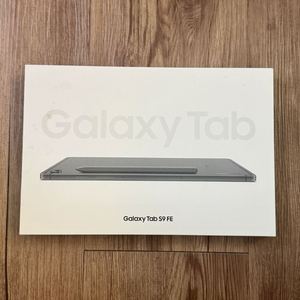 갤럭시탭 S9 FE Galaxy Tab S9 256GB 풀박스 + 정품 북커버 + S펜 이미지