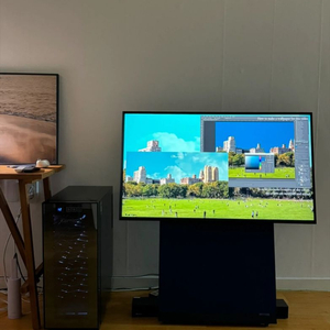 삼성 더 세로 45인치 TV 이미지
